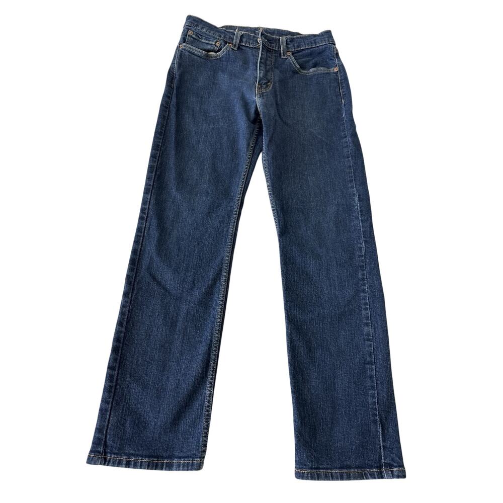 Levi's 514 Straight Stretch Blue Jeans Mens Size 31”X30”